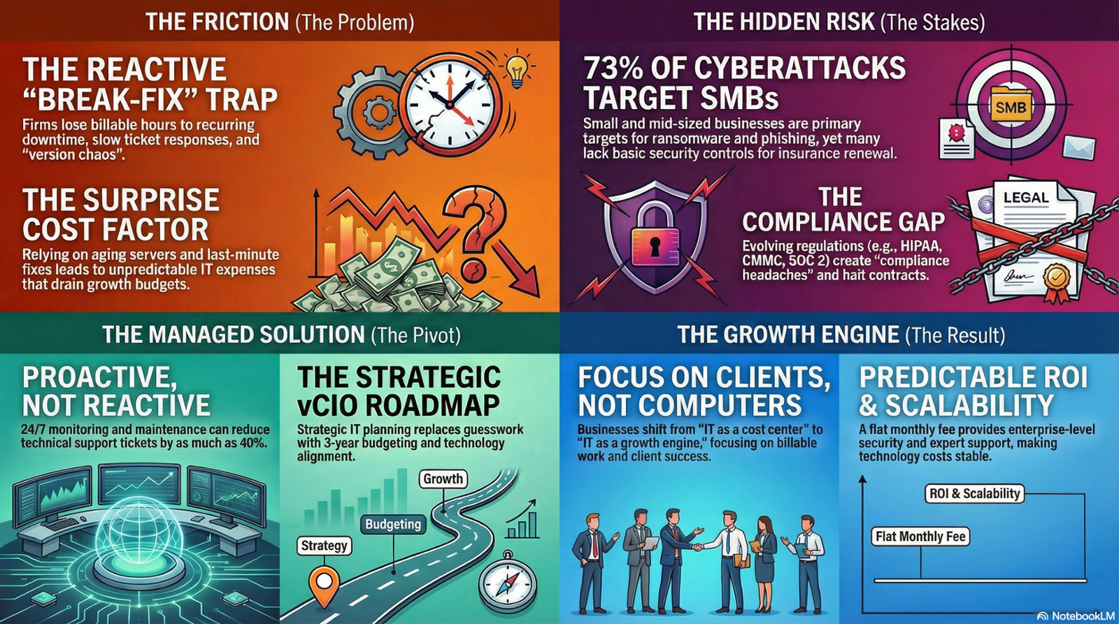 Becoming a Strategic Partner and not a Break-Fix / Monitoring Company